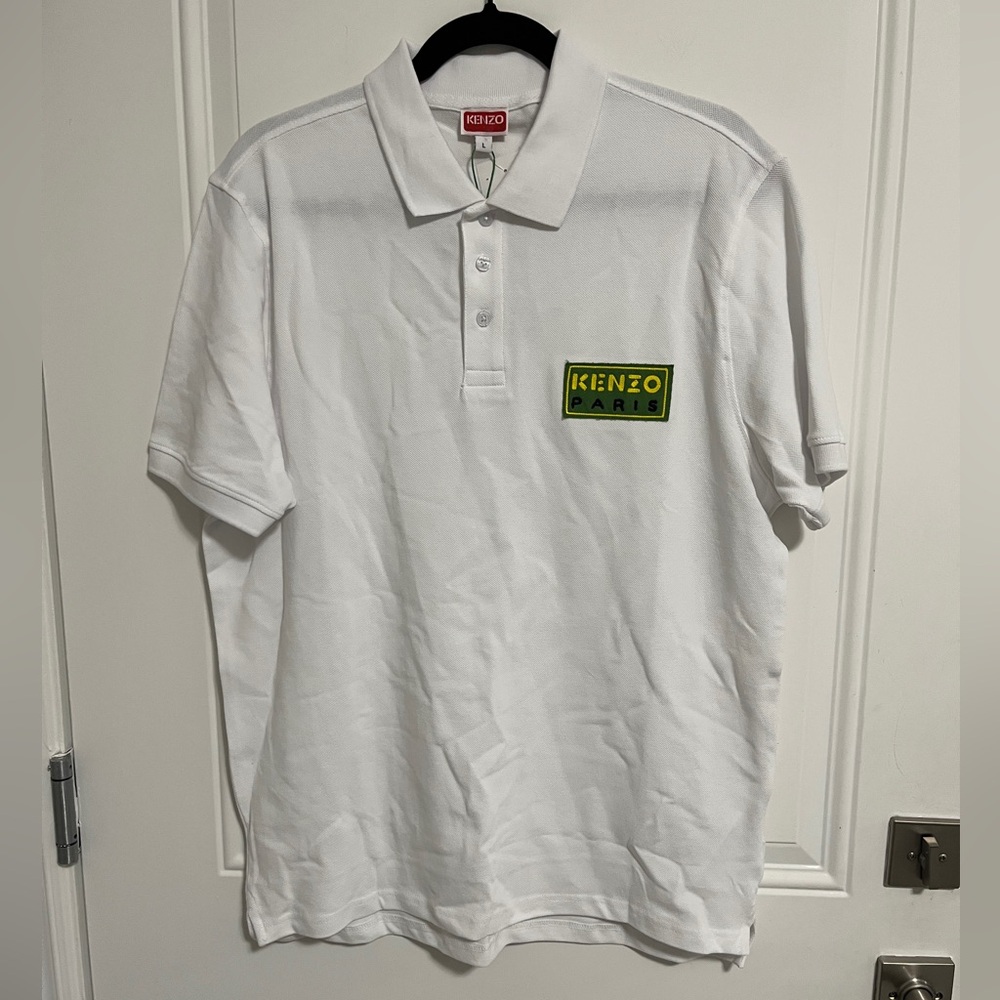 NWT - KENZO Paris Men's Logo Polo Shirt - Made in Portugal - Size L, XL